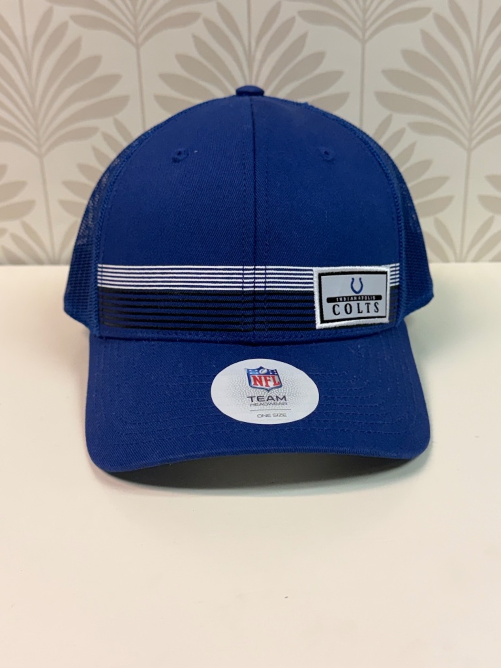 NWT NFL Team Headgear Indianapolis Colts Trucker Adjustable Hat